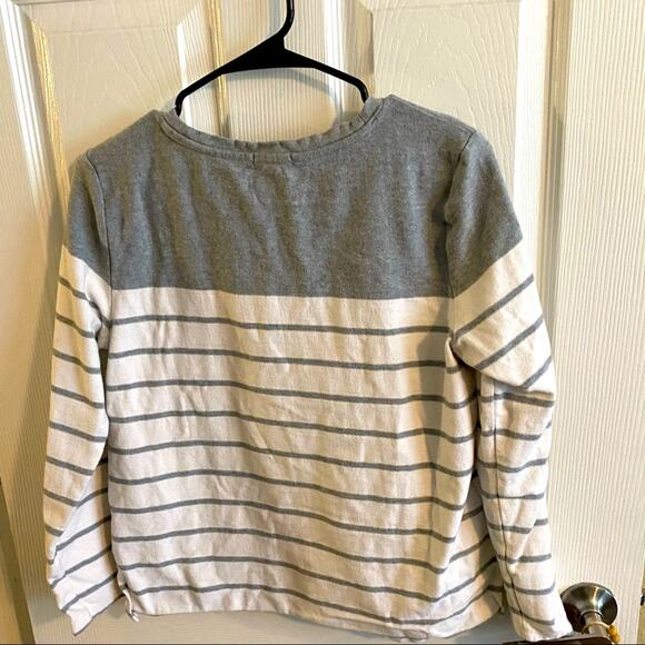 GAP Striped Long Sleeve Top Size Small - Picture 6 of 6